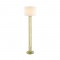 FLOOR LUMINAIRE 1ΧΕ27 BELIZE GOLD METAL+WHITE SHADE-MARBLE IP20 D40,6XH153CM ML127161FGW