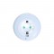 LED NIGHT LAMP 0,5W WITH SOCKET, SENSOR, WHITE/BLUE/RED LIGHT, WHITE PLASTIC 230V IP20 SF09LED