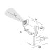 LED PROJECTION NIGHT LIGHT 0,7W 6 MAGIC PICTURE, SENSOR, PINK PLASTIC 230V IP20 SF18012LEDP