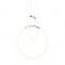 ^PENDANT LAMP LED 24W 3000K 1680LM VENUS CHROME METAL IP20 40X30XH164CM ZM31LEDP40CH