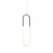 ^PENDANT LAMP LED 8W 3000K 560LM VENUS CHROME METAL IP20 15Χ2,3ΧH230CM ZM32LEDP15CH