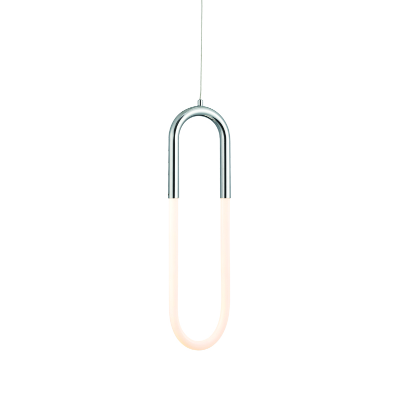 ^PENDANT LAMP LED 8W 3000K 560LM VENUS CHROME METAL IP20 15Χ2,3ΧH230CM ZM32LEDP15CH