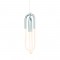 ^PENDANT LAMP LED 16W 3000K 1120LM VENUS CHROME METAL IP20 15X15XH230CM ZM33LEDP15CH