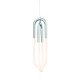 ^PENDANT LAMP LED 16W 3000K 1120LM VENUS CHROME METAL IP20 15X15XH230CM ZM33LEDP15CH
