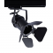 ^TRACK LIGHT No244 BLACK 4WIRE GU10 244TLB4W