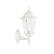 6S PLASTIC WALL GARDEN WHITE LUMINAIRE Ε27 IP44 PLGQ1W