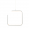 ^PENDANT LUMINAIRE LED 8W 3000K 780LM WITE METAL 22X11XH129CM EUCLID1 V27LEDP22WH