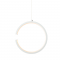 ^PENDANT LUMINAIRE LED 8W 3000K 750LM WHITE METAL22X11XH129CM EUCLID3 V28LEDP22WH