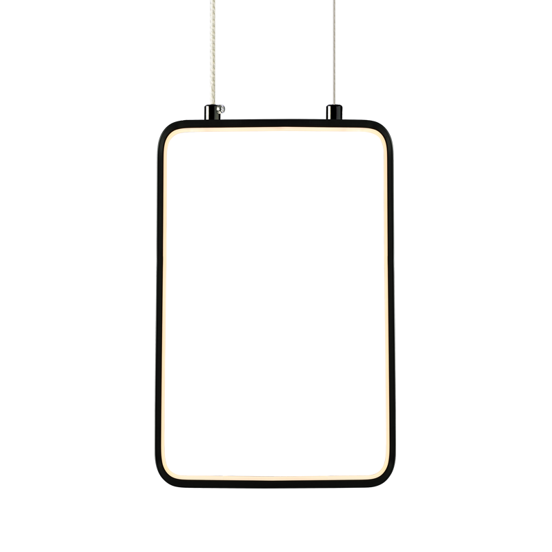 ^PENDANT LUMINAIRE LED 11W 3000K 1044LM BLACK METAL18X11XH136CM SYMETRIA V30LEDP18BK ^PENDANT LUMINAIRE LED 11W 3000K 1044LM BLACK METAL18X11XH136CM SYMETRIA V30LEDP18BK