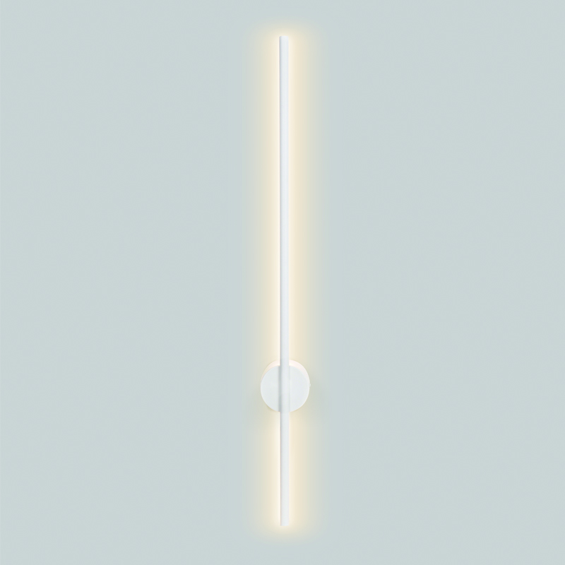 ^WALL LAMP Φ/Σ LED 15W 3000K  970LM AVENUE WHITE METAL IP20 7,5X8X80CM ZM16LEDW80WH