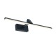 ^WALL MOUNTED LIGHTING LED 8W 3000K 520LM MIRAR BLACK METALLIC IP20 50X16,5X7,5CM PN13LEDW50BK