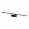 ^WALL MOUNTED LIGHTING LED 12W 3000K 780LM PALMA  BLACK METALLIC IP44 66,5X14,5X5CM PN15LEDW67BK