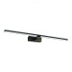 ^WALL MOUNTED LIGHTING LED 12W 3000K 780LM PALMA  BLACK METALLIC IP44 66,5X14,5X5CM PN15LEDW67BK