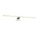 ^GALLERY LIGHTING LED 8W 3000K 520LM VOIR CHROME METALLIC IP44 50X4X10,5CM PN78LEDW50CH