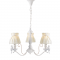^PENDANT 3ΧΕ14 METAL WHITE/GOLD+WHITE SHADE Φ58ΧΗ84CM EKAVI EG166083PW