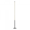 ^FLOOR LIGHTING LED 18W 3000K 1440LM BLACK ALUMINUM TOUCH DIMMER D18ΧD1,8ΧΗ146CM AVENUE ZM16LEDF148BK