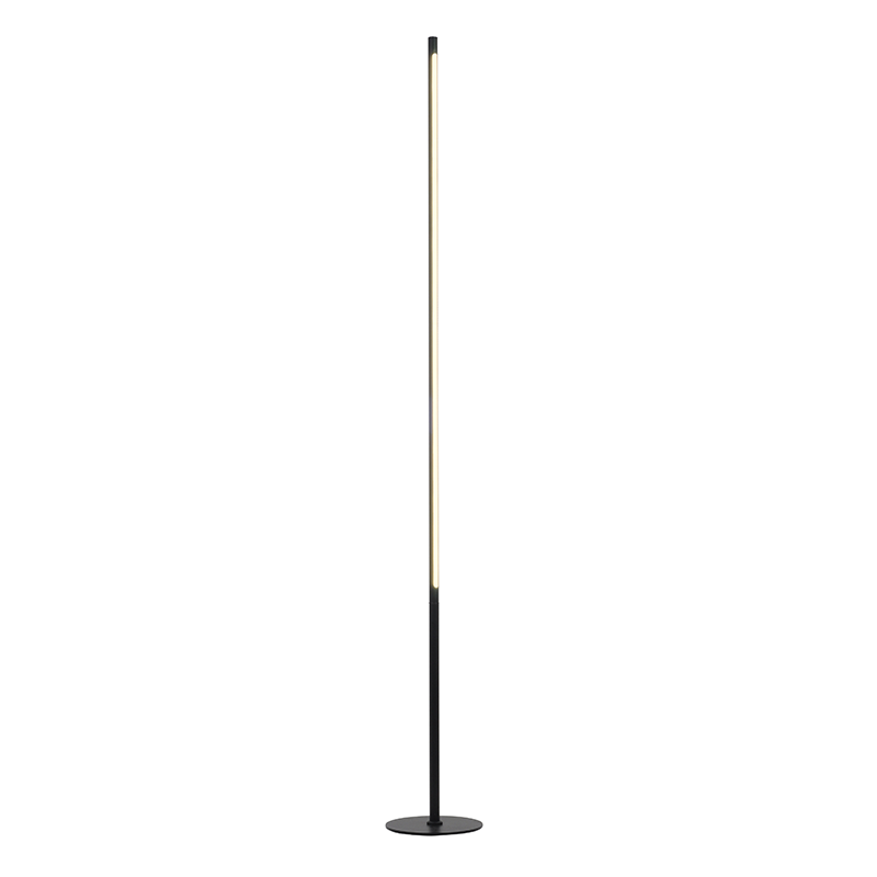 ^FLOOR LIGHTING LED 18W 3000K 1440LM BLACK ALUMINUM TOUCH DIMMER D18ΧD1,8ΧΗ146CM AVENUE ZM16LEDF148BK