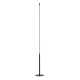 ^FLOOR LIGHTING LED 18W 3000K 1440LM BLACK ALUMINUM TOUCH DIMMER D18ΧD1,8ΧΗ146CM AVENUE ZM16LEDF148BK