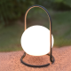 ^TABLE LIGHTING LED 1,2W 3000K IP65 96LM ACRYLIC RECHARGEABLE WITH DIMMER D17XH29CM EGG ZM20LEDT29
