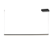 ^PENDANT LIGHTING LED 20W 3000K 1600LM BLACK ALUMINUMLIC 100Χ5ΧH150CM ATLANTIS ZM58LEDP100BK