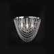 ^ PHASING OUT L/F CEILING 4XE14 CRYSTAL + CHROME METAL Φ40ΧΗ30CM MISSY MISSY404C