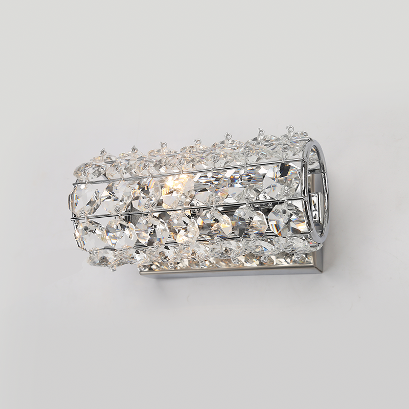 ^WALL L/F 1XG9 CRYSTAL + CHROME METAL 15X10X7CM LIANNA LIANNA151W