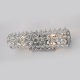 ^WALL L/F 2XG9 CRYSTAL + CHROME METAL 28X10X7CM LIANNA LIANNA282W