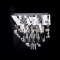 ^L/F CEILING 4XE14 CHROME METAL 40X40XH32CM SOMER SOMER404C