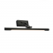 ^WALL MOUNTED LIGHTING LED 12W 3000K 780LM BLACK METALLIC IP44 50X6X19CM RIO PN10LEDW50BK