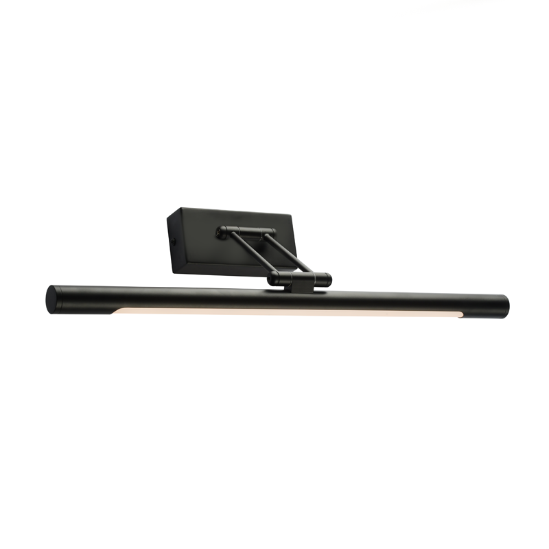 ^WALL MOUNTED LIGHTING LED 12W 3000K 780LM BLACK METALLIC IP44 50X6X19CM RIO PN10LEDW50BK