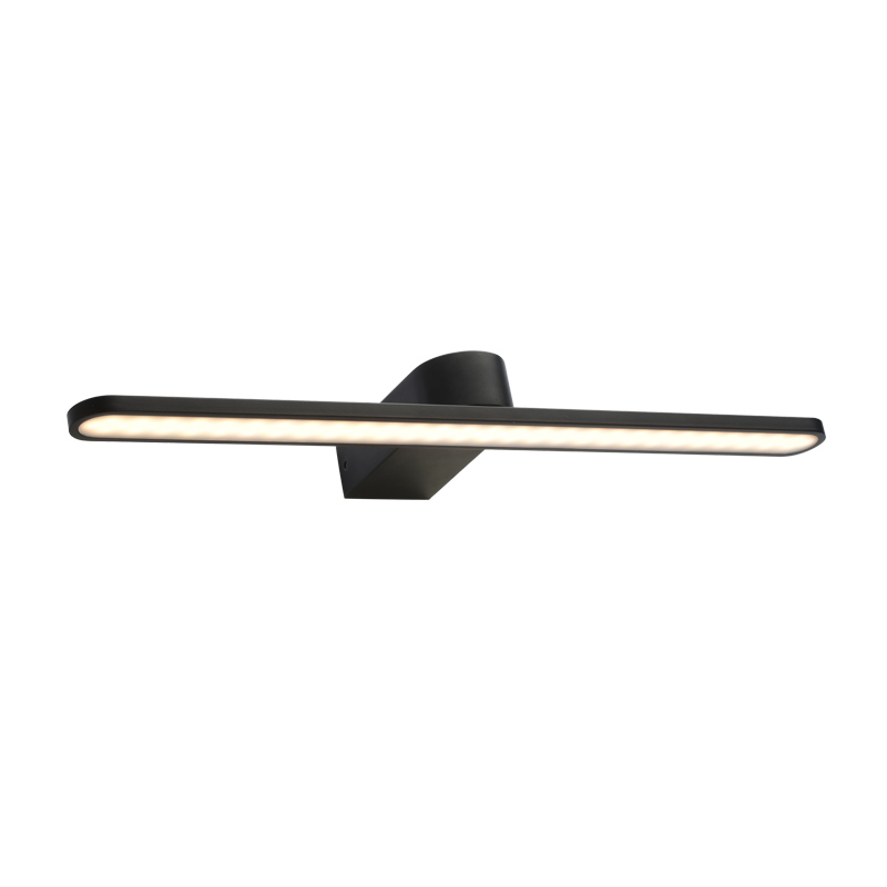 ^WALL MOUNTED LIGHTING LED 16W 3000K 1040LM BLACK METALLIC IP44 50Χ12Χ4CM PHOEBE PN11LEDW50BK