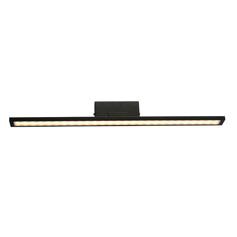 ^WALL MOUNTED LIGHTING LED 16W 3000K 1040LM BLACK METALLIC IP44 56X7X7CM CHLOE PN19LEDW56BK