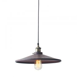 BELL RUST D36CM 1ΧE27 METAL HIPPOLYTE KS1288P361RT