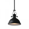 BELL BLACK 1XE27 WITH GLASS METAL CRONUS KS1300P311BK