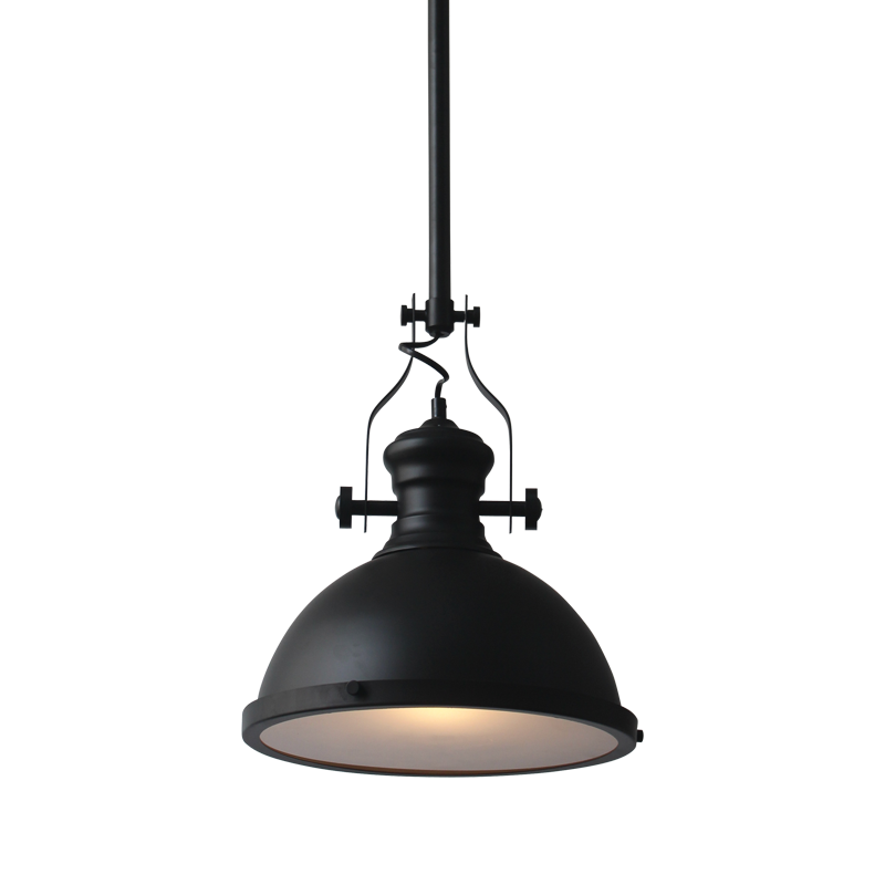 BELL BLACK 1XE27 WITH GLASS METAL CRONUS KS1300P311BK