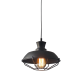 BELL BLACK GRID METAL 1XE27 Φ26,5cm ANGELA KS1463P1BK