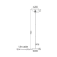 FLLOR LAMP BLACK 1ΧE27 BASICO KS2026F1BK