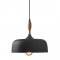 BELL BLACK 1 Χ Ε27 D32CM METAL +WOOD CUBA KS1513P321BK