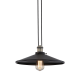 BLACK BELL D34 1XE27 METALLIC HIPPOLYTE KS12882CB