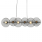 ^PENDANT LIGHTING 6ΧΕ27 BLACK METAL 103Χ35ΧΗ119CM KOBE HL45846P103B