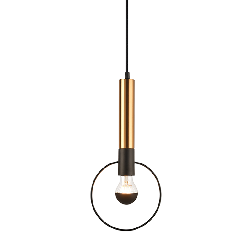 ^PENDANT LIGHTING 1ΧE27 BRASS/BLACK METAL D18ΧΗ116CM MIRACOLO HL39971P18BB