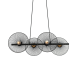^PENDANT LIGHTING 4ΧΕ27 BLACK METAL 71Χ35ΧΗ119CM KOBE HL45844P71B
