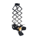 CEILING L/F 1ΧΕ27 METAL BLACK 20Χ34Χ90CM ALMODOVAR OD91131CB