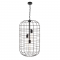^ PHASING OUT PENDANT L/F 3ΧΕ27 METAL BLACK Φ43ΧΗ120CM PROMETHEUS OD90983P