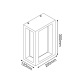 ^WALL LUMINAIRE IP65 E27 Max.7W WHITE CEMENT & PC DIFFUSER MK062W