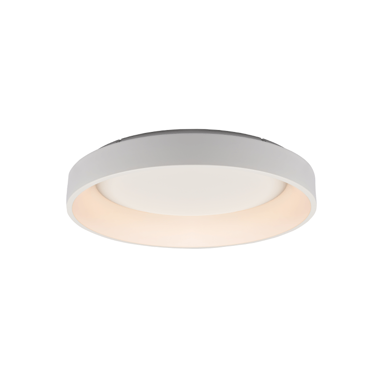 ^CEILING LIGHTING LED 80W 3000K 4100LM WHITE METALLIC D78XH14CM APOLLO BR81LEDC78WH