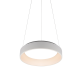 ^PENDANT LIGHTING LED 48W 3000K 2630LM WHITE METALLIC D60XH120CM APOLLO BR81LEDP60WH