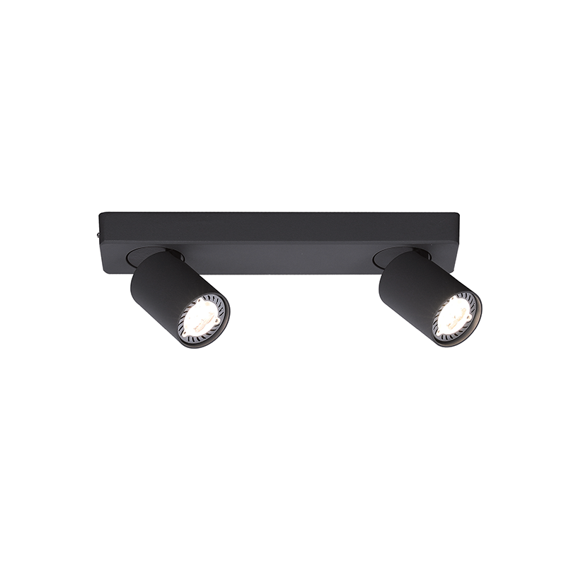 ^WALL MOUNTED LIGHTING 2XGU10 BLACK ALUMINUM 32Χ7Χ11CM ELITIS RA302S32BK