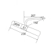 BATH CABINET LAMP 2XG9 SATIN CHROME/FROSTED GLASS SUEVA SUEVA1