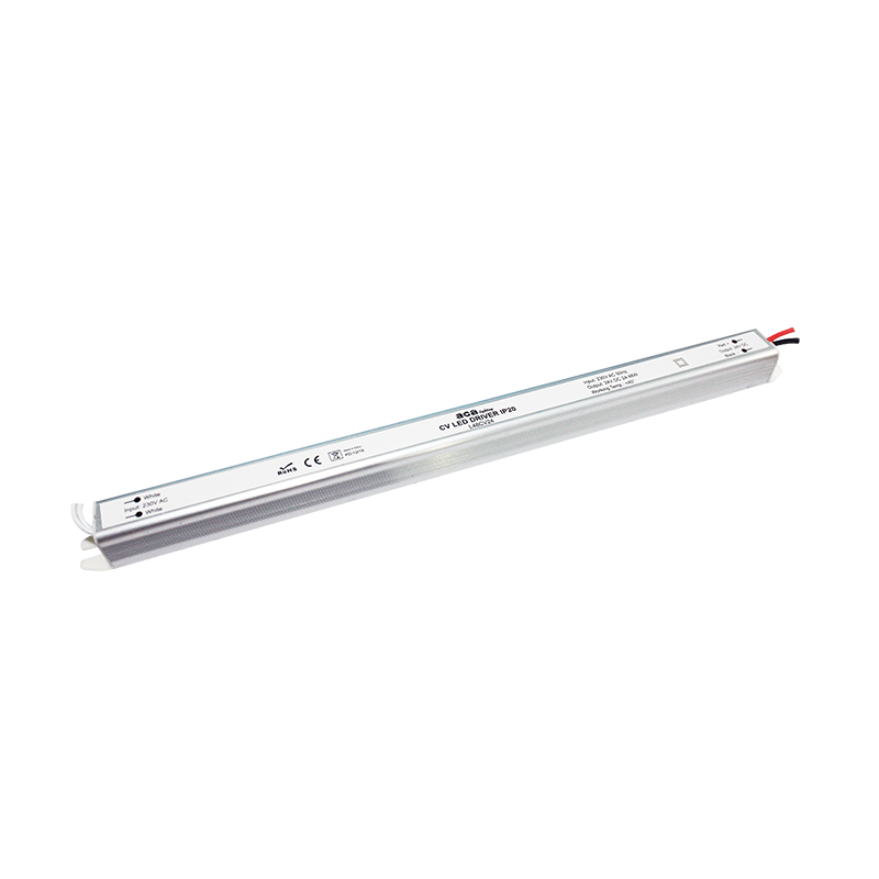 ^LINEAR METAL CV LED DRIVER 48W 230V AC-24V DC 2A IP20 WITH CABLES L48CV24